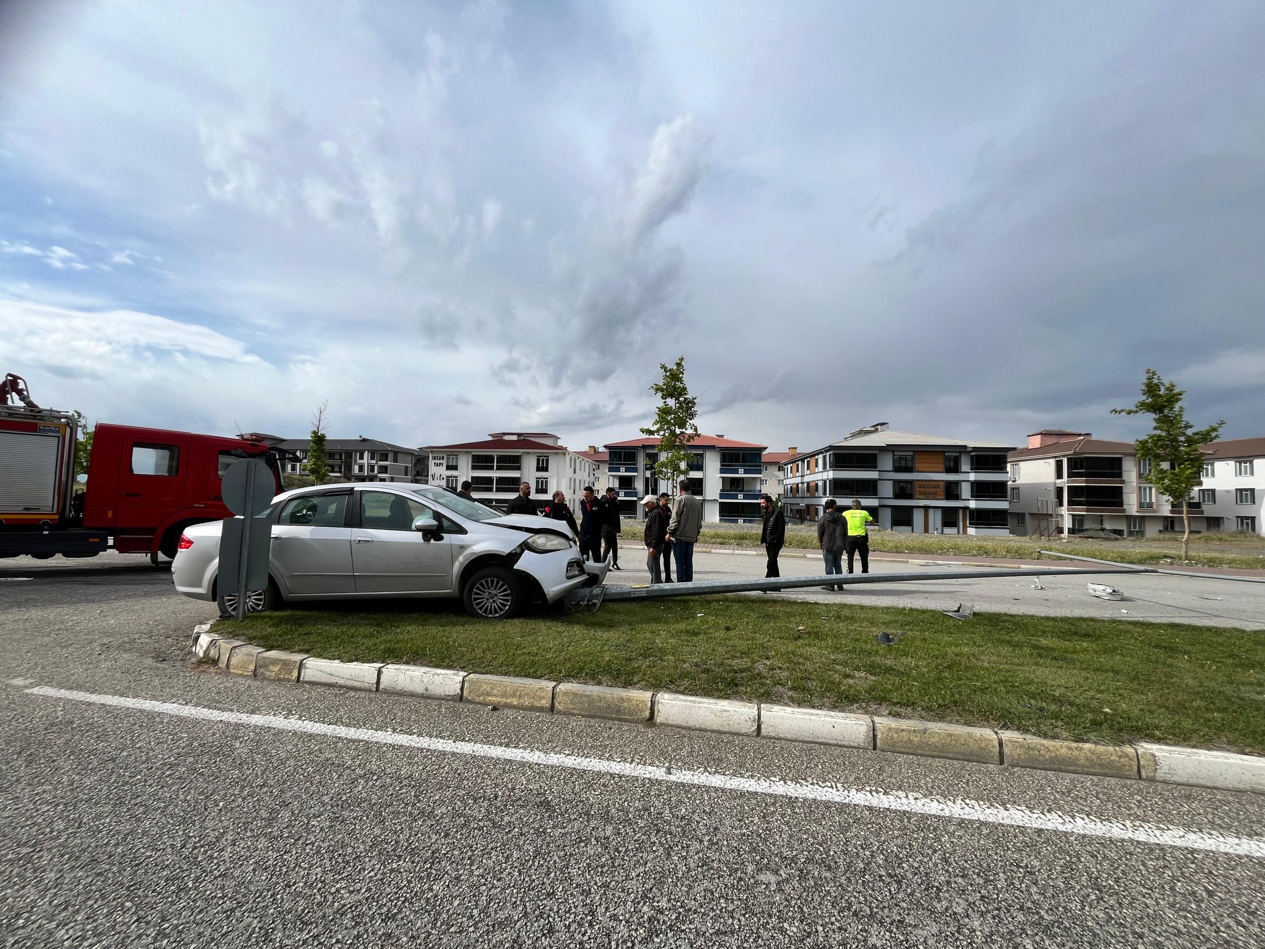 Erzincan’da meydana gelen kazada bir kişi yaralandı