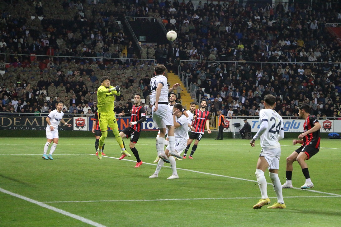 Menemen sporu eleyen 24Erzincanspor 2. turda