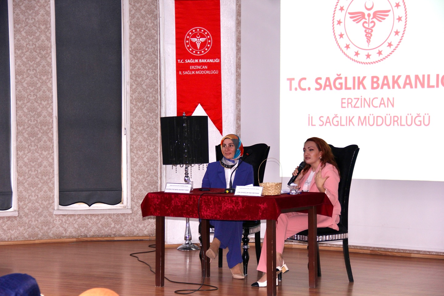 Erzincan’da, “Kadın Kadına Söyleşi” programı yapıldı