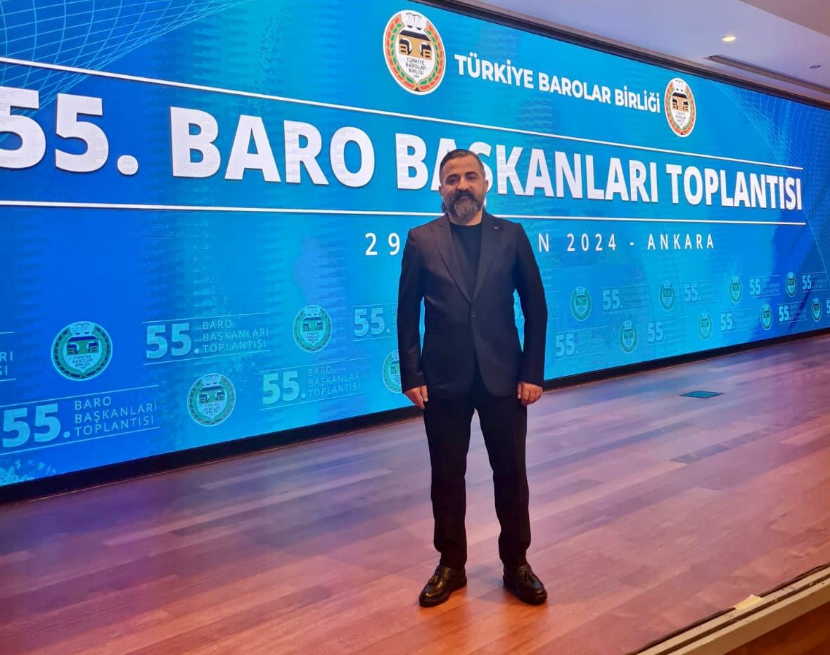 Başkan Aktürk, TBB ev sahipliğinde gerçekleştirilen 55. Baro Başkanları toplantısına katıldı