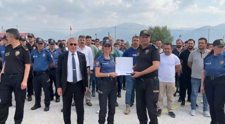 Erzincan’da Emniyet personeline yönelik sürücü sertifikası kursu düzenlendi