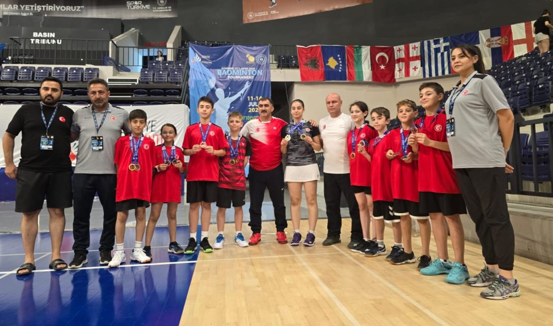 Uluslararası turnuvada Erzincanlı sporculardan 14 madalya