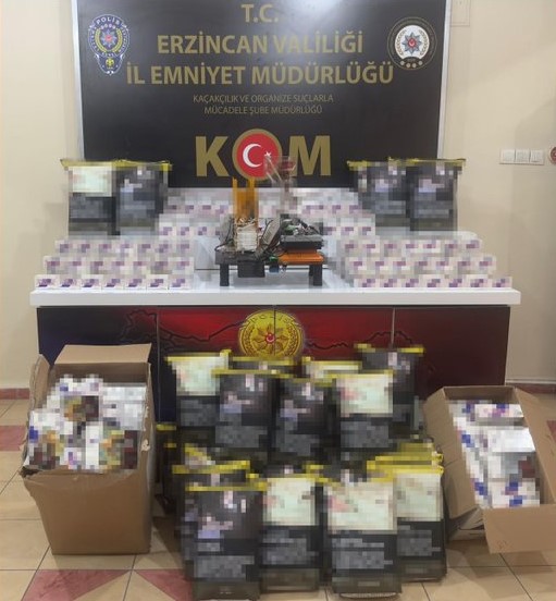 Erzincan Polisi kaçakçılara göz açtırmıyor