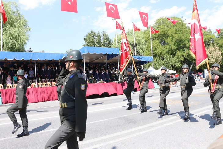 Erzincan’da 30 Ağustos Zafer Bayram’ının 102’nci yılı coşkuyla kutlandı