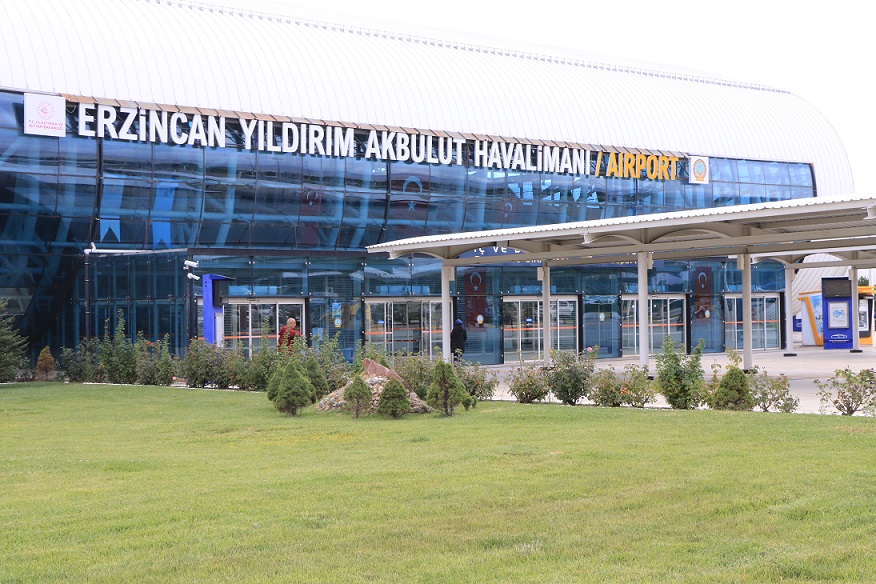 Temmuz Ayında Erzincan Yıldırım Akbulut Havalimanı’nda 44 bin 441 yolcuya hizmet verildi