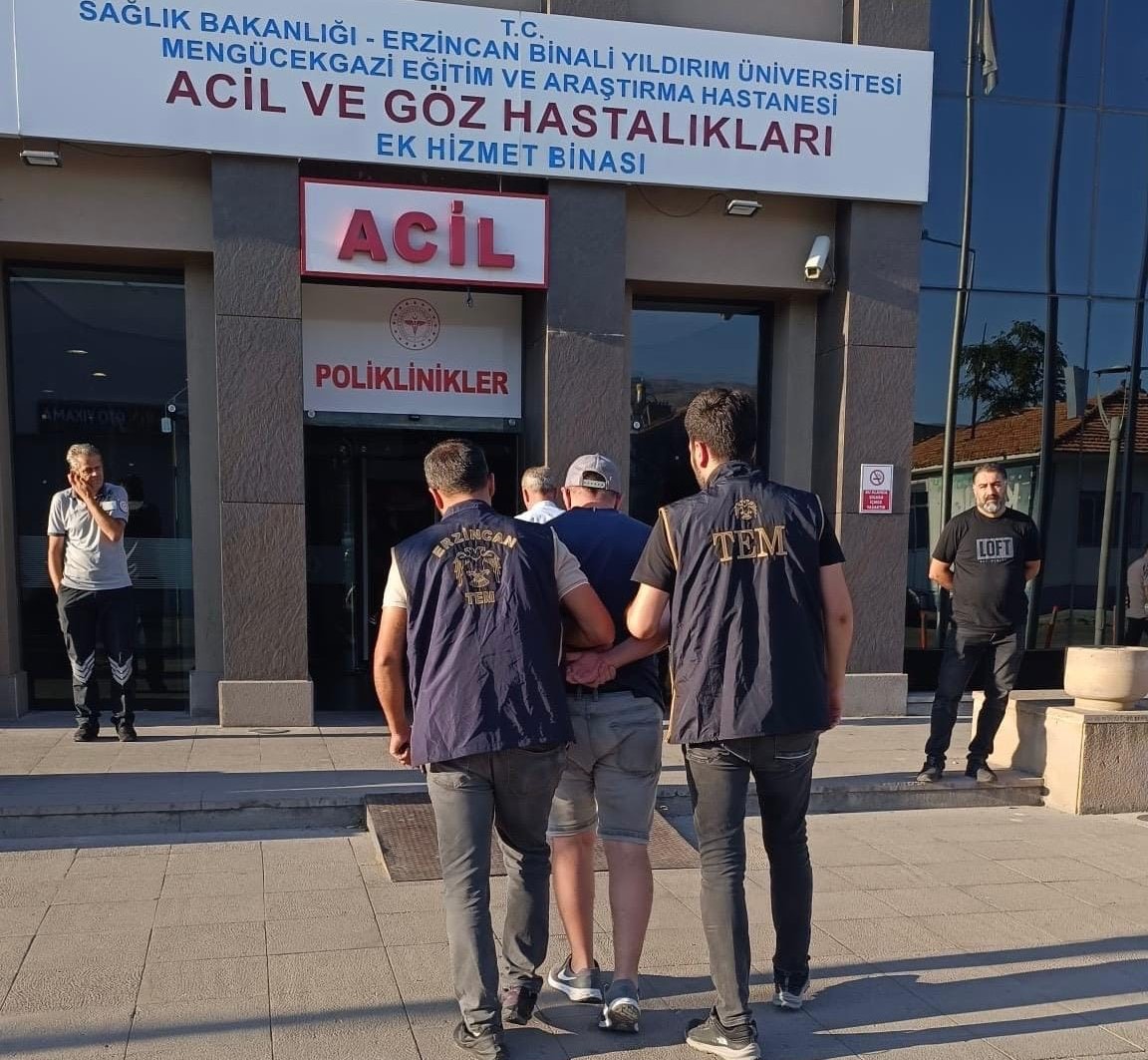 Erzincan’da, silahlı terör örgütünün propagandasını yapan 2 kişi yakalandı