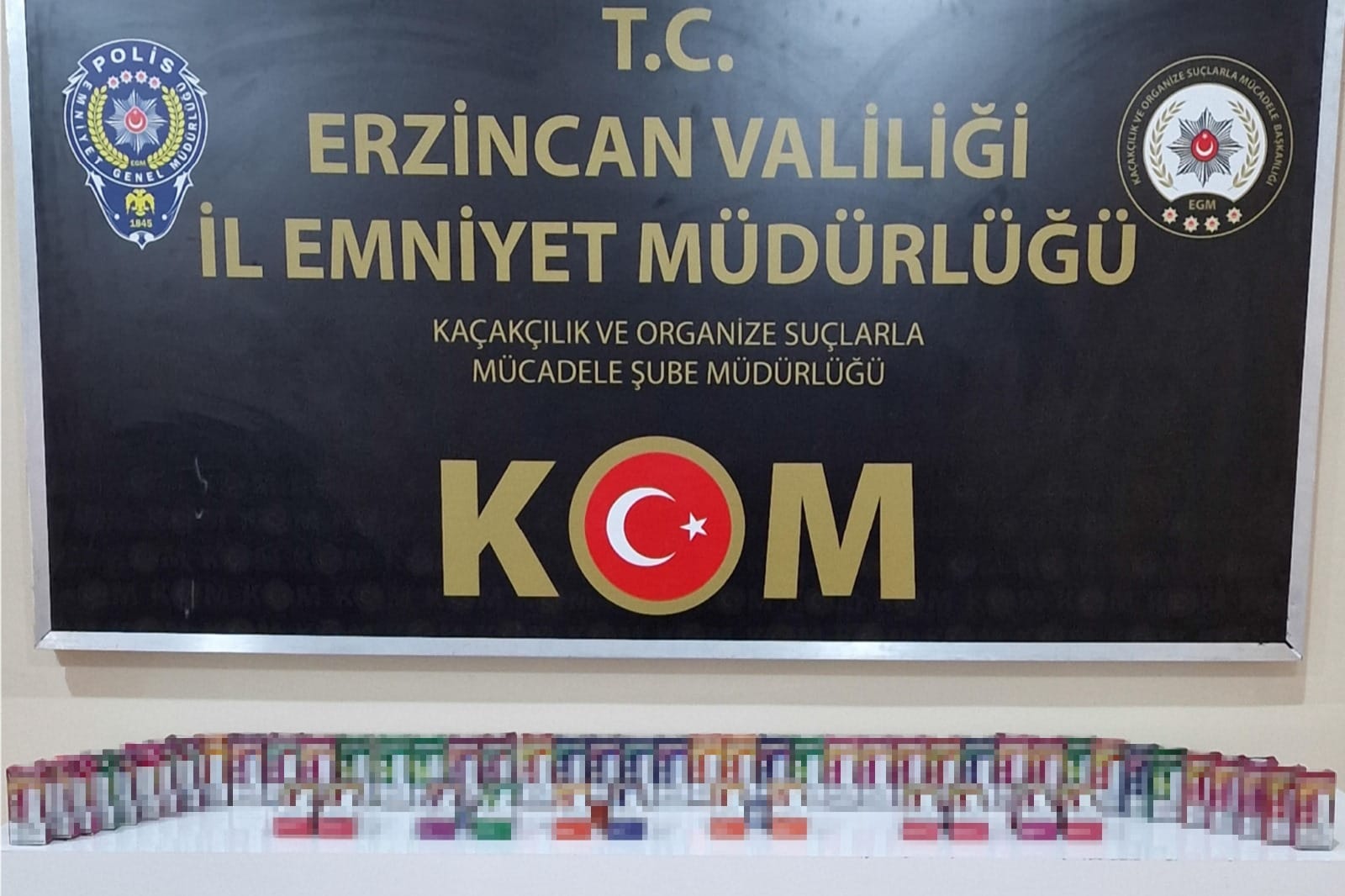 Erzincan Polisi kaçakçılara göz açtırmıyor