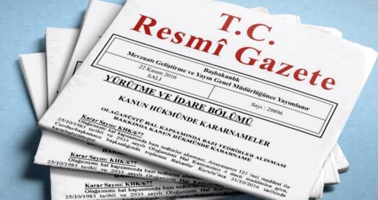 Atama ve görevden alma kararları Resmi Gazete’ de