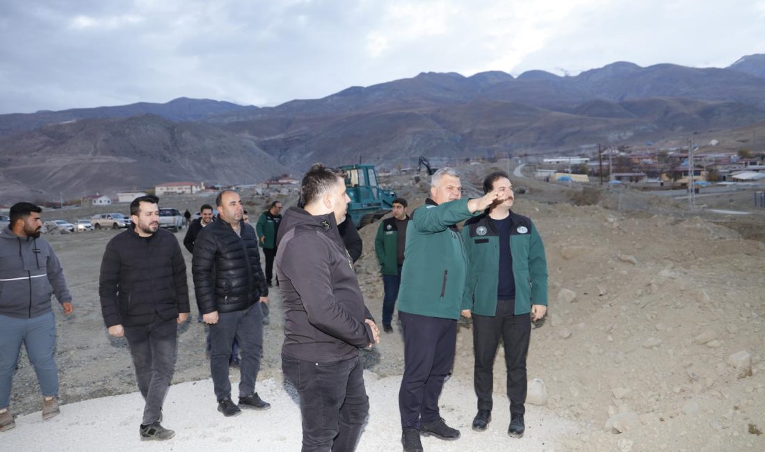 Erzincan’da yapımı devam eden