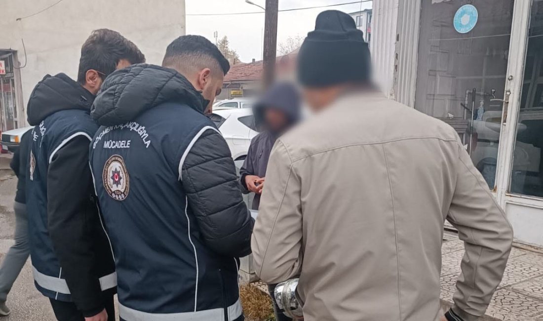 Erzincan Polisi Düzensiz Göç