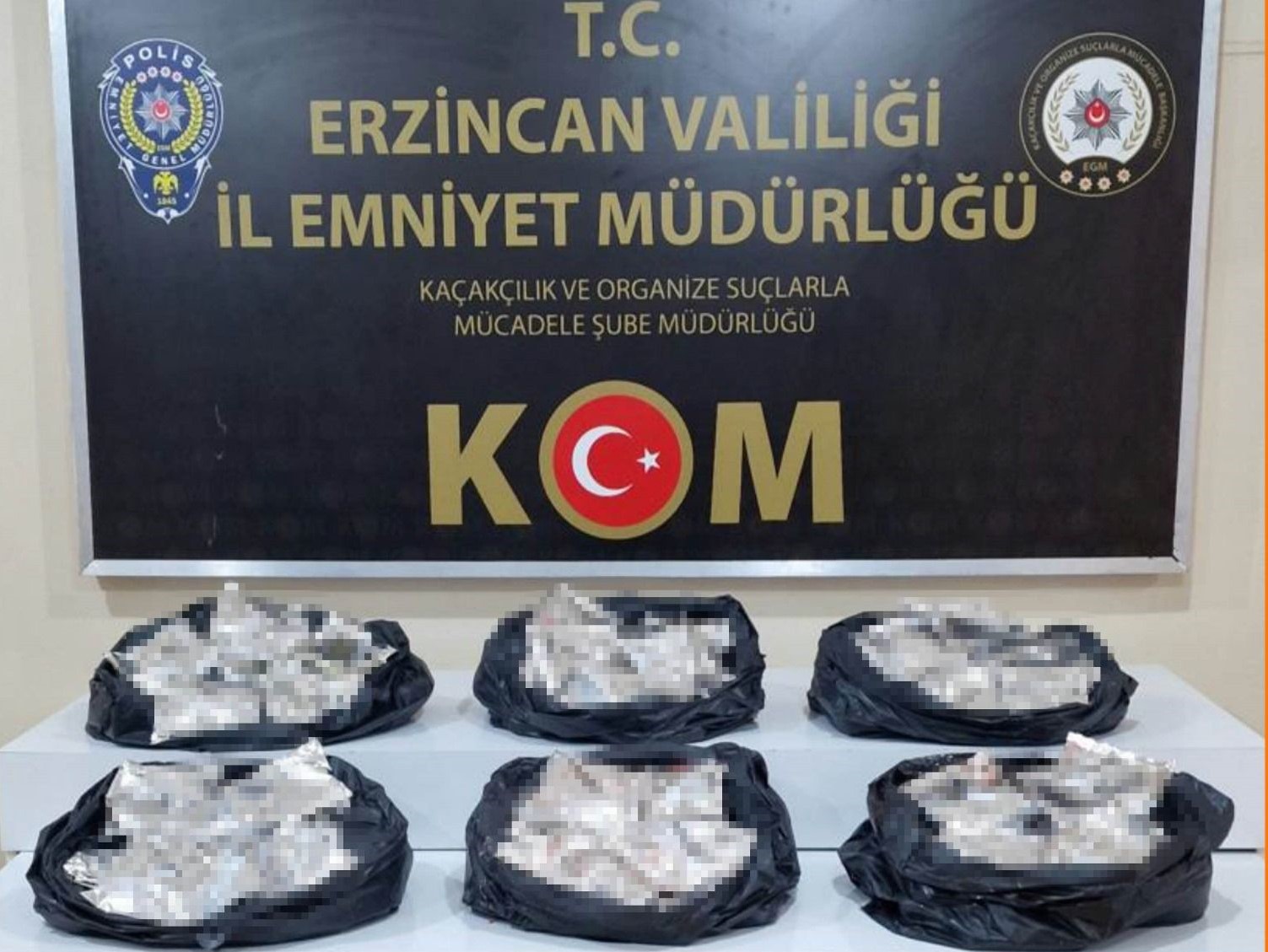 Erzincan Polisinden kaçakçıya suçüstü; 1 şüpheli yakalandı